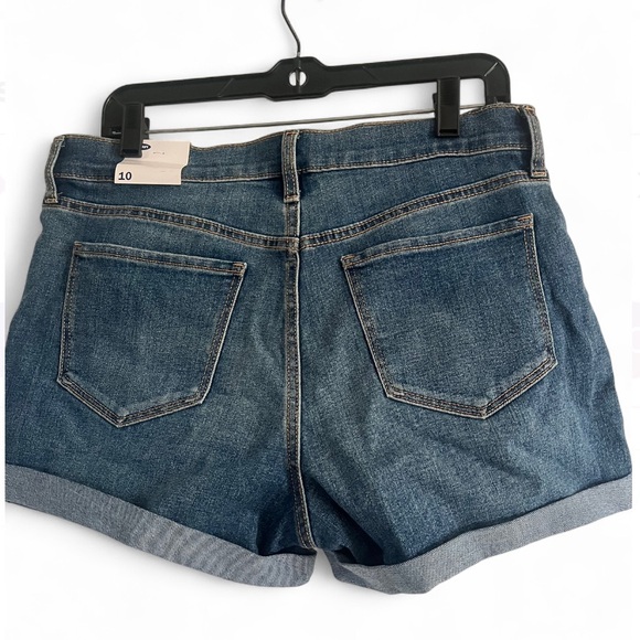 Old Navy Dark Blue Jean Shorts - Picture 3 of 3